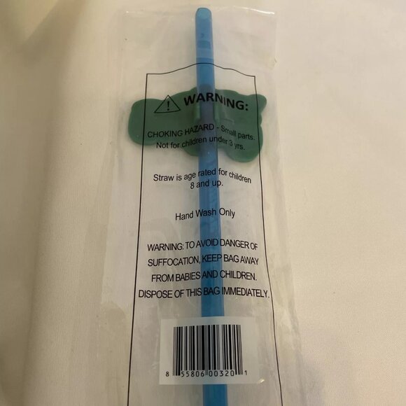 Rocket League Slurpee Cup Straws Set of 4 NEW in Package! Red Green Yellow Blue - Picture 12 of 14